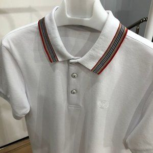 Men's pique cotton polo shirt